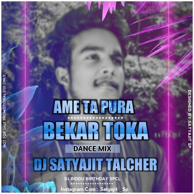 AME TA PURA BEKAR TOKA(DANCE MIX)DJ SATYAJIT